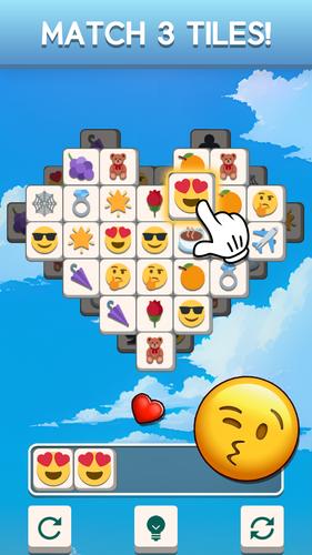 Tile Match Emoji -Triple Tile स्क्रीनशॉट 2