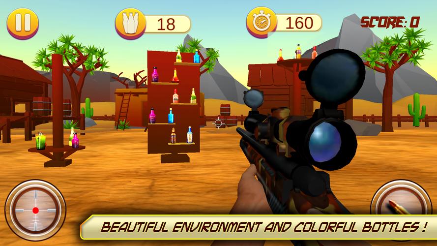 Bottle Shoot – Bottle Shooting Screenshot 2