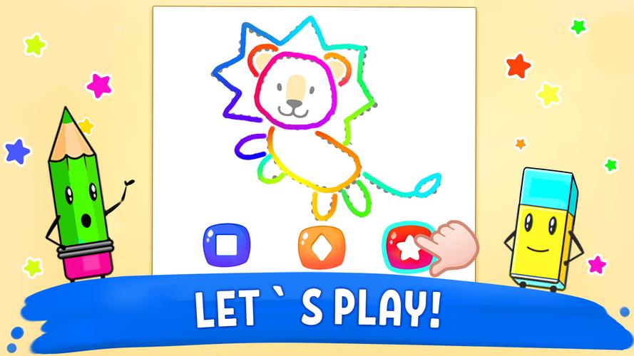 Coloring book Games for kids 2 Screenshot 4