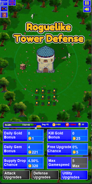 Lone Tower Roguelike Defense MOD スクリーンショット 1