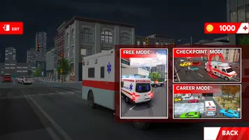 city ambulance game स्क्रीनशॉट 2