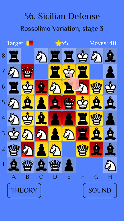 Chess Match-3: Sicilian应用截图第1张