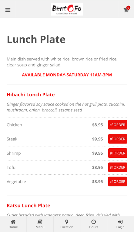 BentoFu Asian Diner & Sushi應用截圖第2張