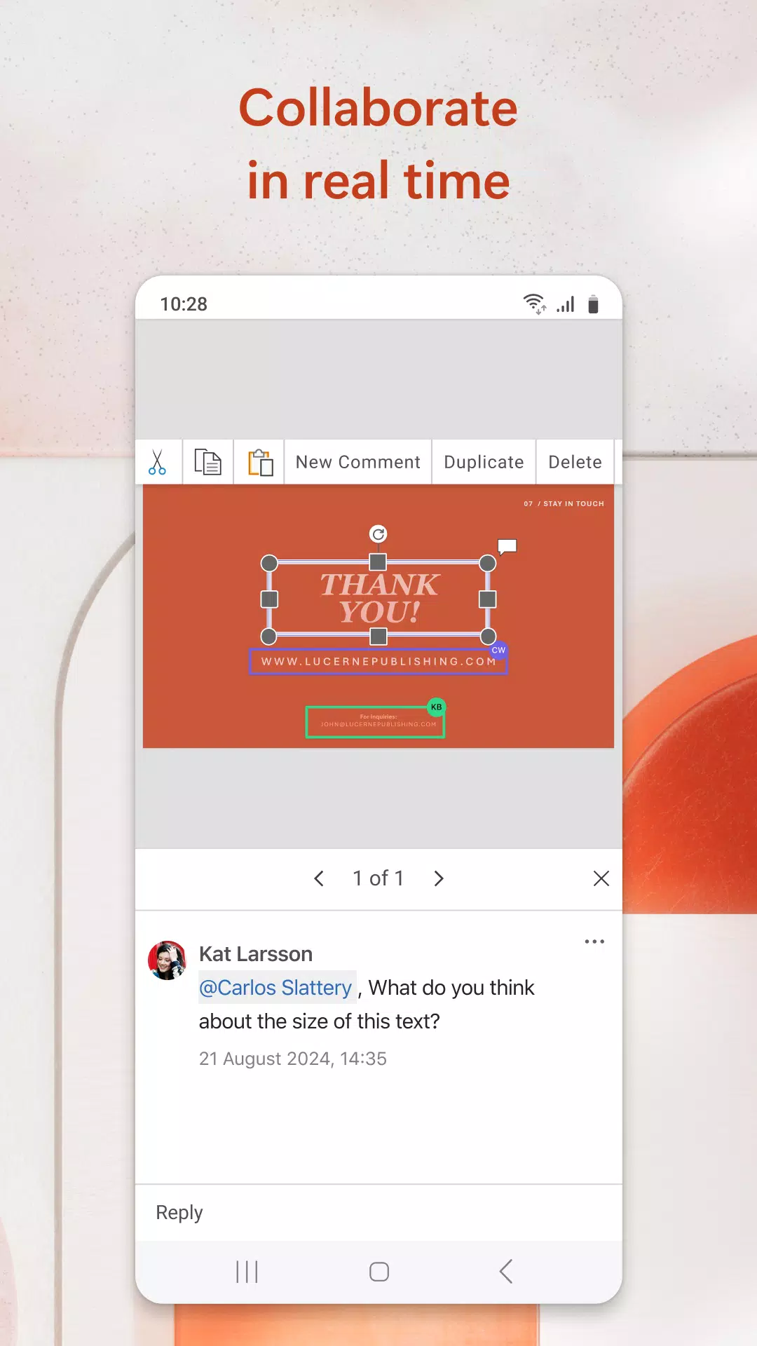 Microsoft PowerPoint Captura de pantalla 3