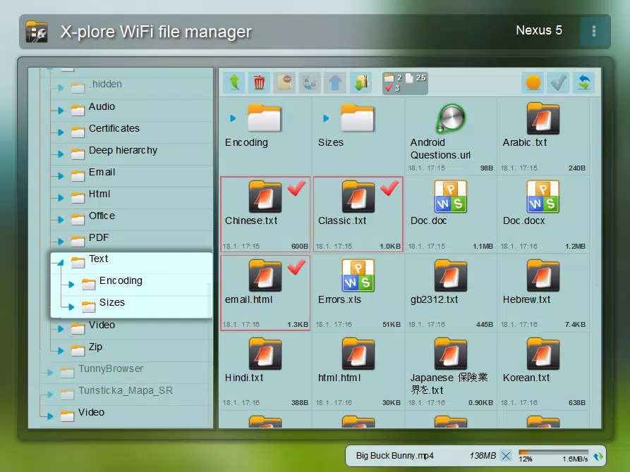 X-plore File Manager स्क्रीनशॉट 2