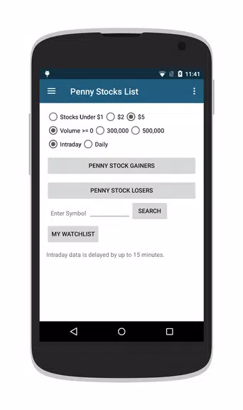 Penny Stocks & OTC Stocks Capture d'écran 1