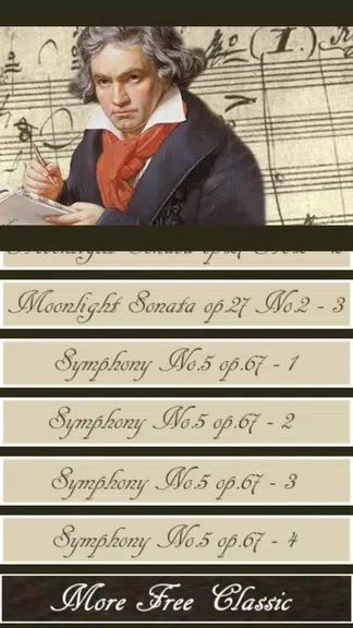 Beethoven Symphony Captura de tela 3