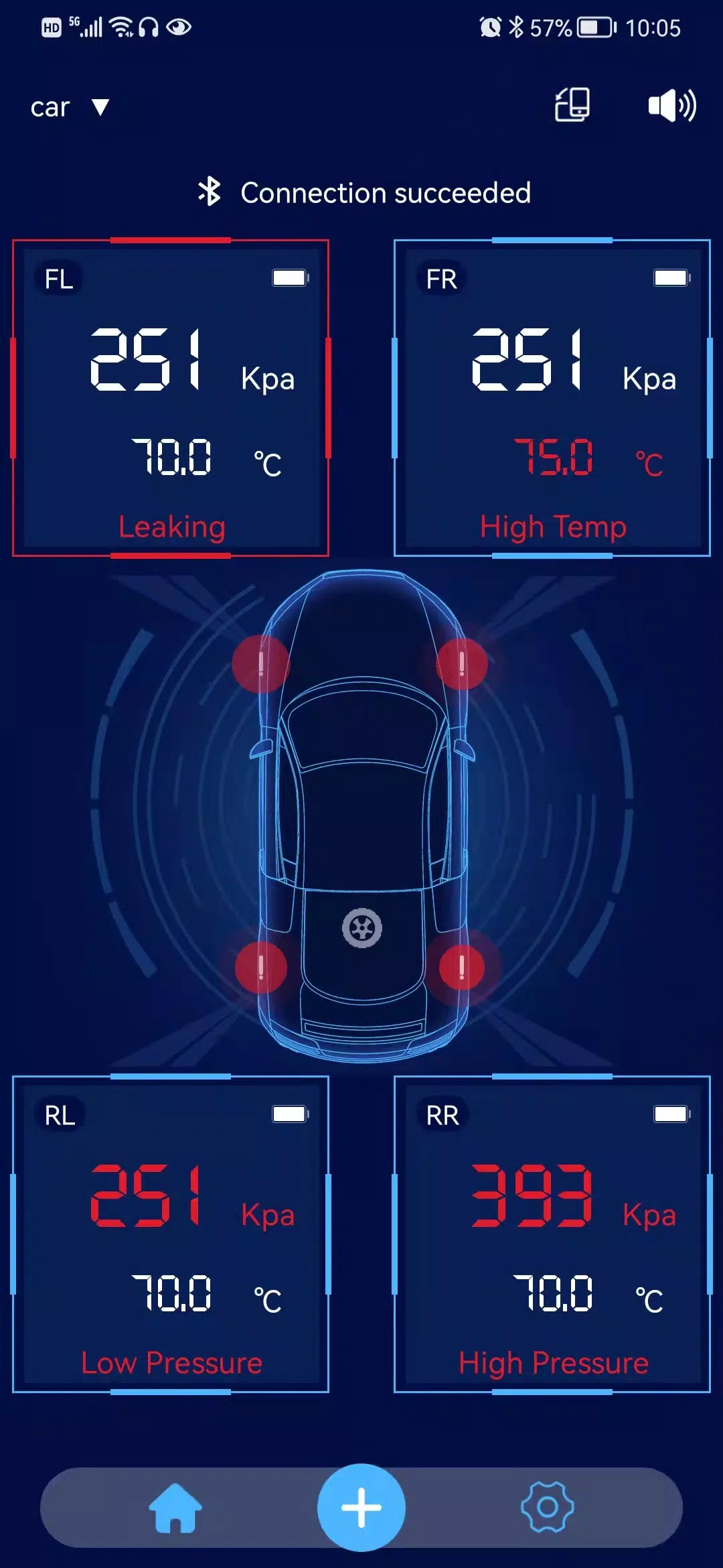 BL8 TPMS Captura de pantalla 4