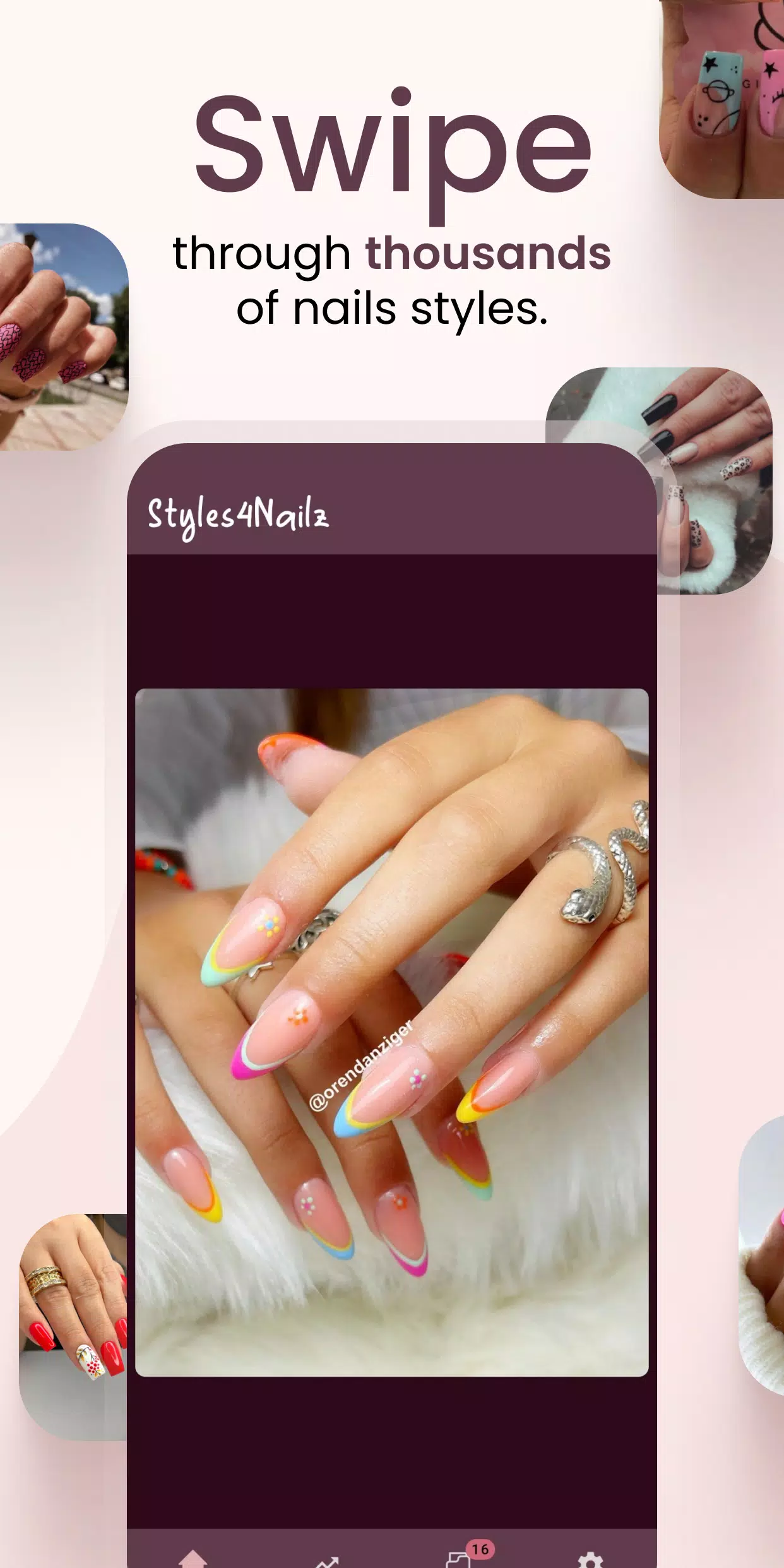 Styles4Nailz – Nail Designs स्क्रीनशॉट 1