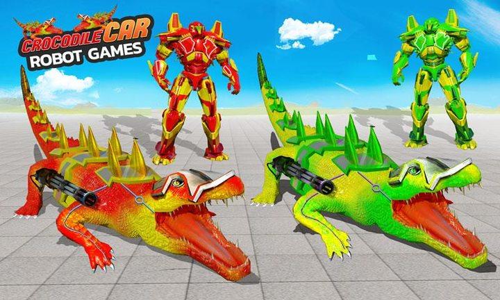 Robot Game Transform Crocodile Capture d'écran 4