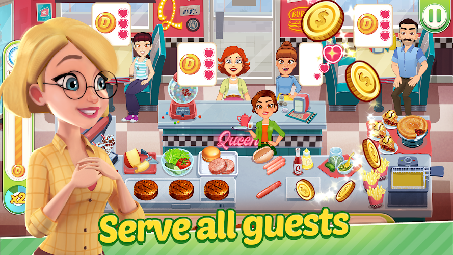 Delicious World - Cooking Game Captura de pantalla 3