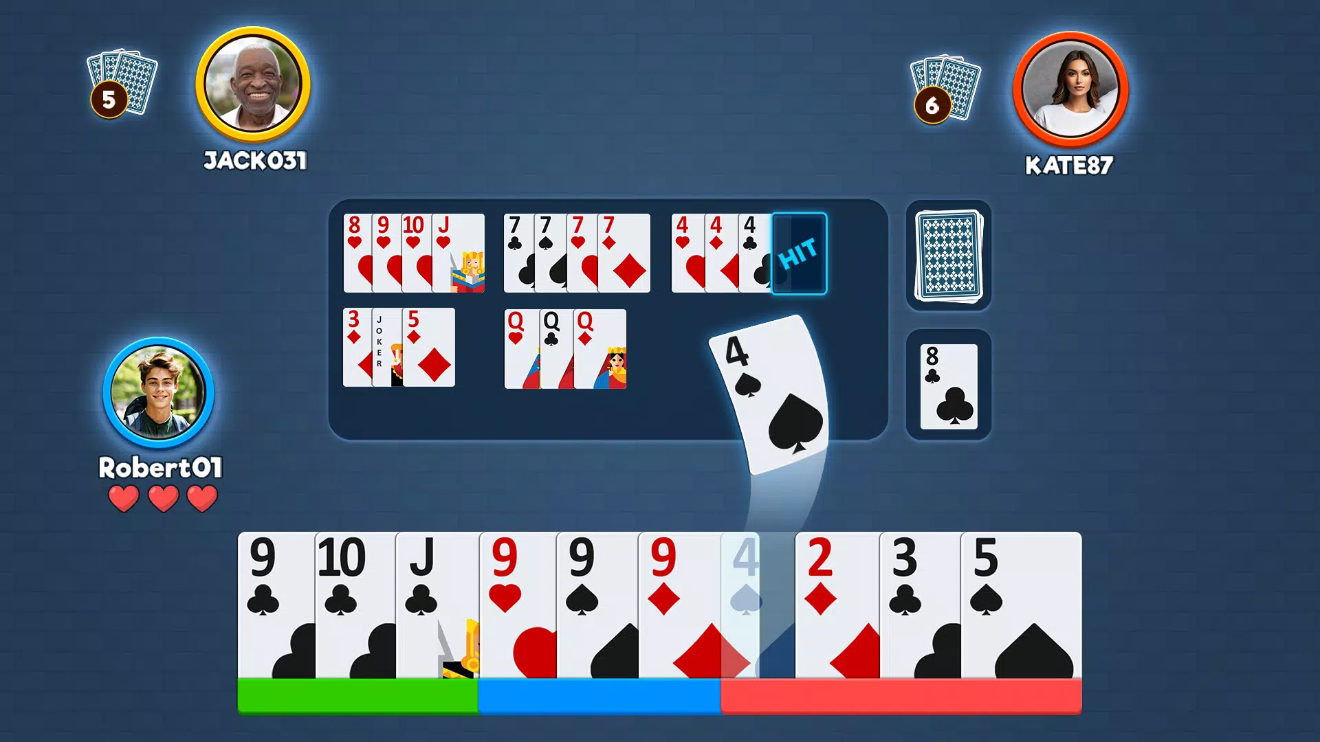 Rummy Classic Captura de tela 3