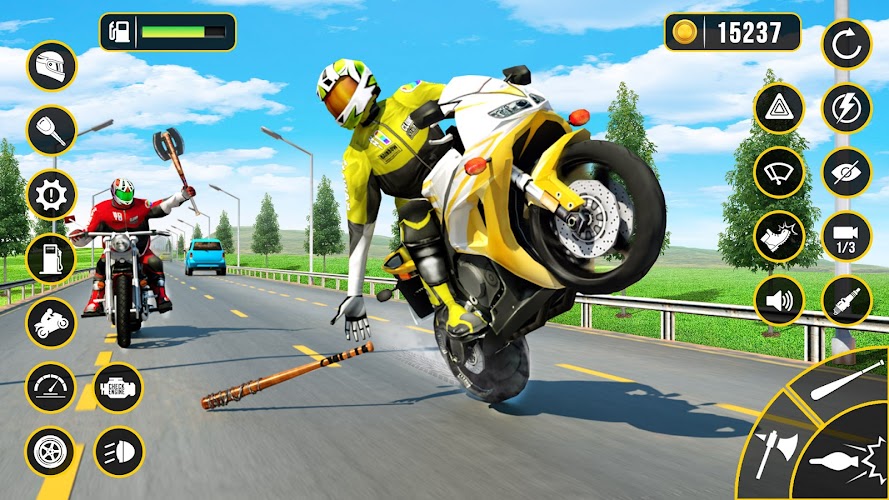 Moto Attack - Bike Racing Game 스크린샷 1