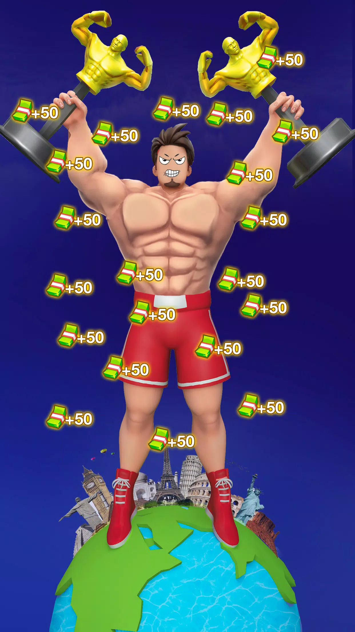 Gym Clicker Hero: Idle Muscles应用截图第2张