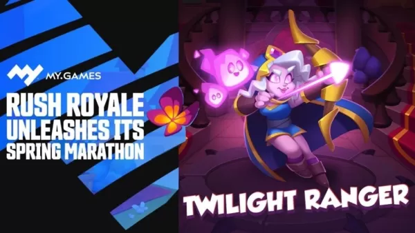 春季马拉松更新在Rush Royale：暮光游侠首次亮相