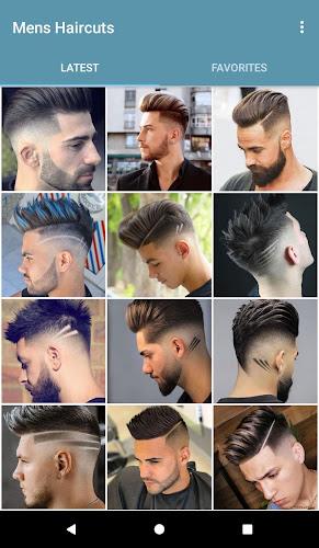 men’s long hairstyles 스크린샷 2