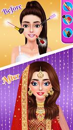 Indian Bridal DressUp- Makeup 스크린샷 4