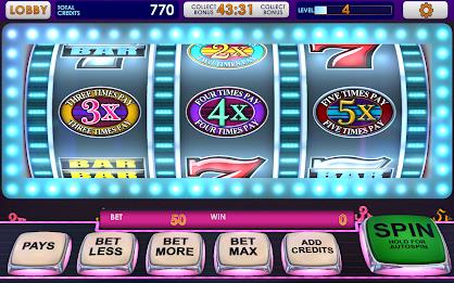 Triple 777 Deluxe Classic Slot Скриншот 1