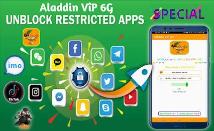 Aladdin VIP 6G-Secure Fast VPN スクリーンショット 3