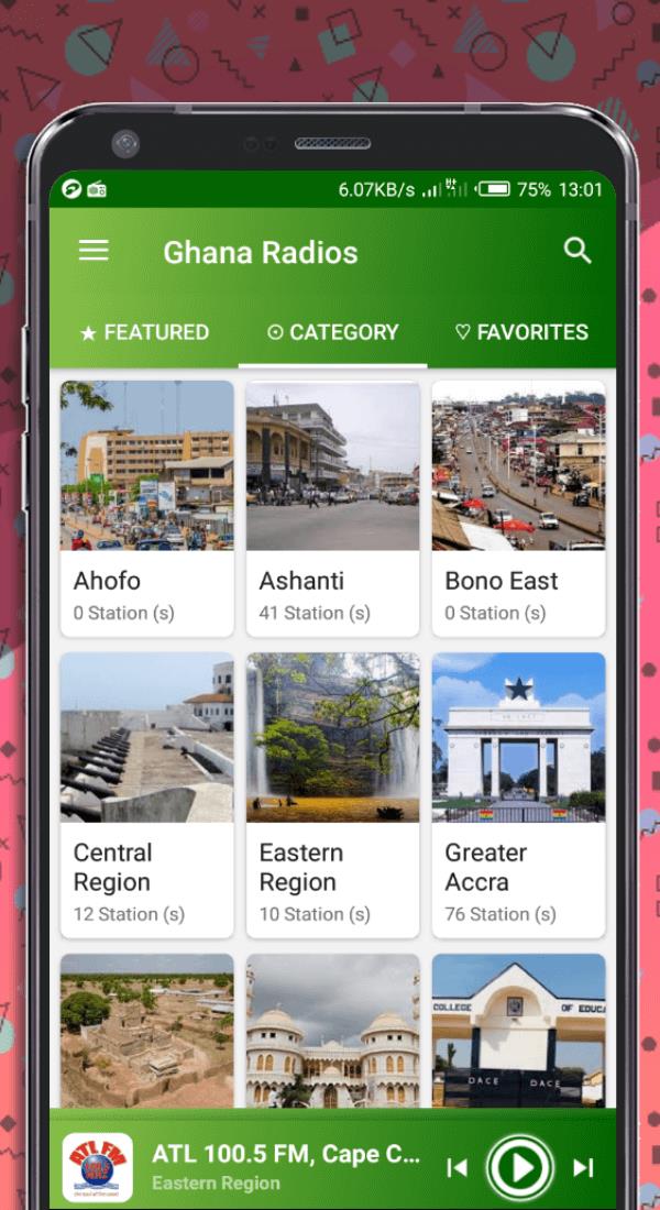 Ghana Radios - All Ghana Radio應用截圖第2張