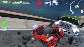 Car Crash Simulator Police スクリーンショット 1