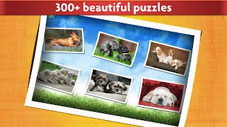 Dogs Jigsaw Puzzle Game Kids Screenshot 2