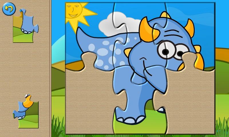 Dino Puzzle-Spiele für Kinder Screenshot 1