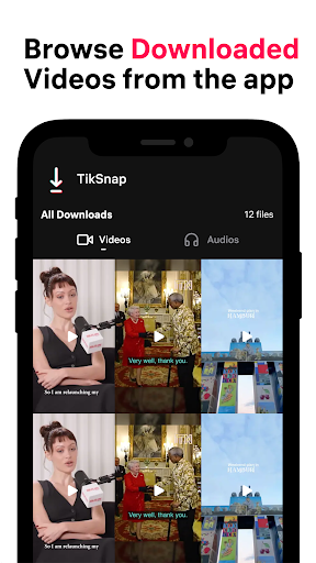 TikSnap: Downloader for TikTok Captura de tela 4