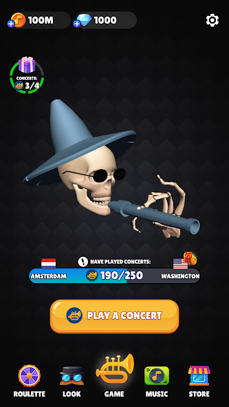 Mr. Dudec: Idle Music Clicker Screenshot 1