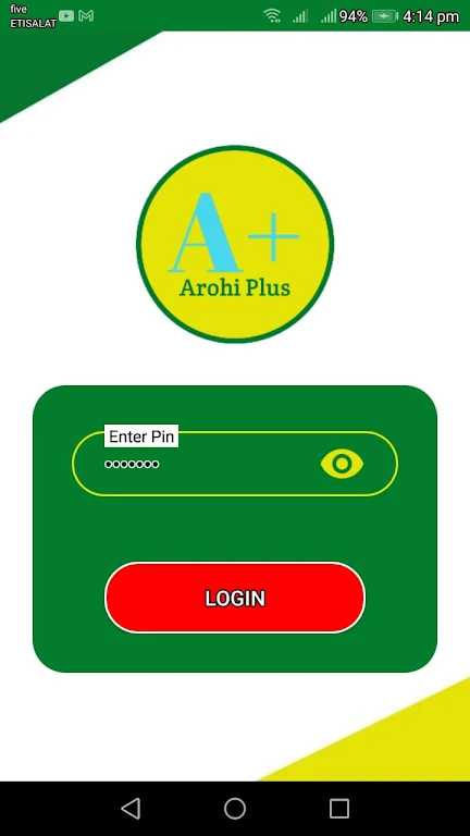 AROHI PLUS VPN Captura de pantalla 1