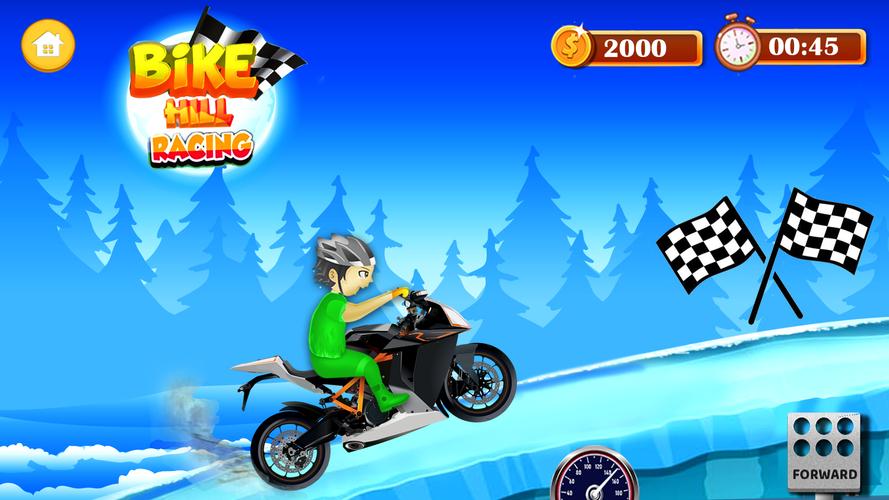 Bike Hill Racing Captura de tela 1