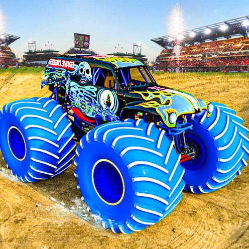 Extreme Monster Truck Game 3D Capture d'écran 1