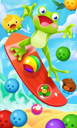 Frog pop bubble island Captura de tela 1