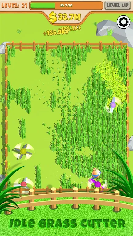 Idle Grass Cutter Mod Screenshot 1