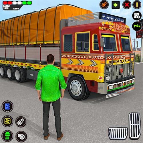 Indian Truck Drive Truck Games स्क्रीनशॉट 1