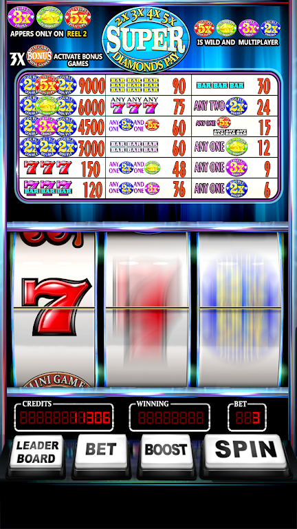Free Super Diamonds Pay Slots Captura de tela 4