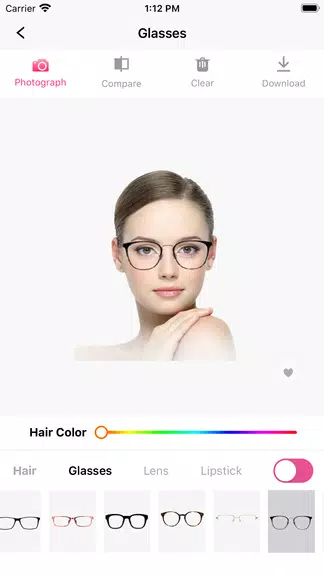 Hair Makeover-modiface・haircut Screenshot 4