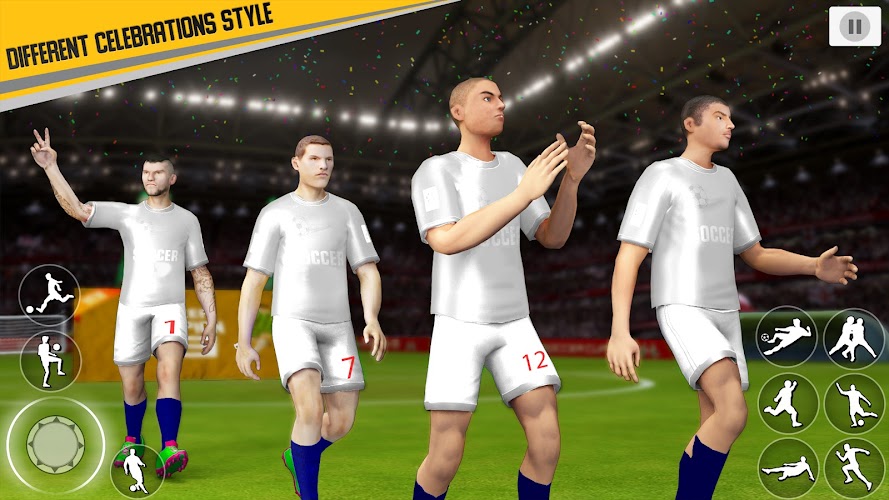 Soccer Hero: Football Game Capture d'écran 1