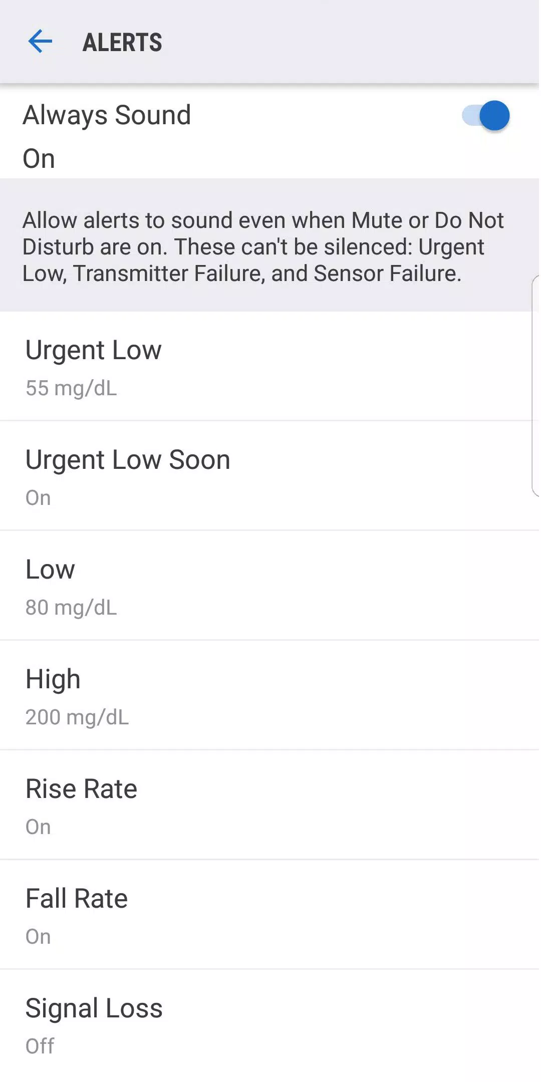 Dexcom G6應用截圖第4張