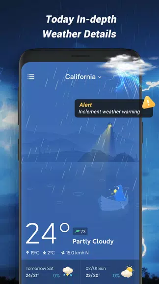 Local Radar Weather Forecast 스크린샷 2