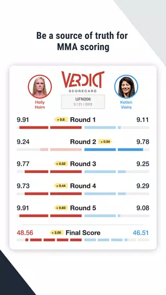 Verdict MMA Picks & Scoring Скриншот 4