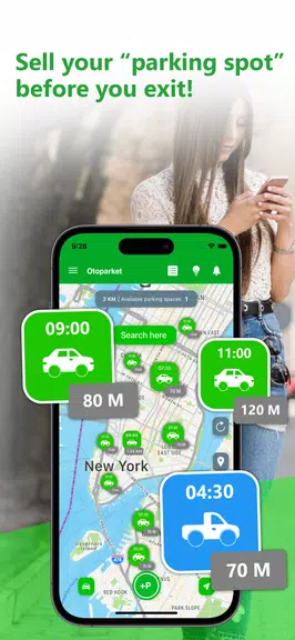 Otoparket Easypark, Taxi Split Screenshot 2