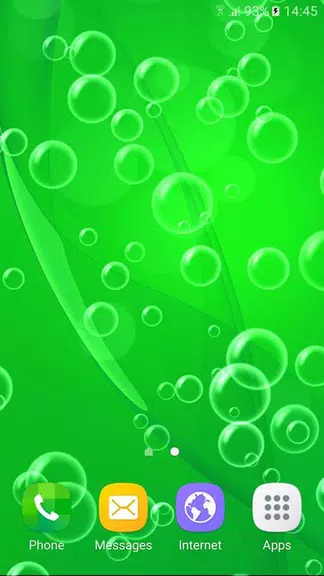 Bubble Live Wallpaper Captura de tela 2