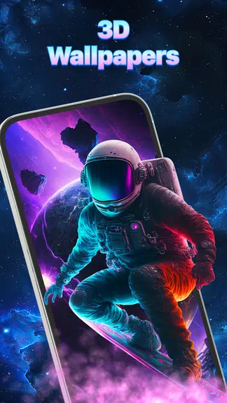 3D Wallpaper - Cool Wallpapers Captura de pantalla 3