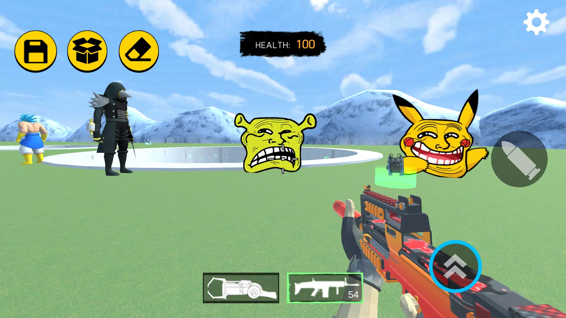 Shooter Sandbox Mods Multi 스크린샷 1