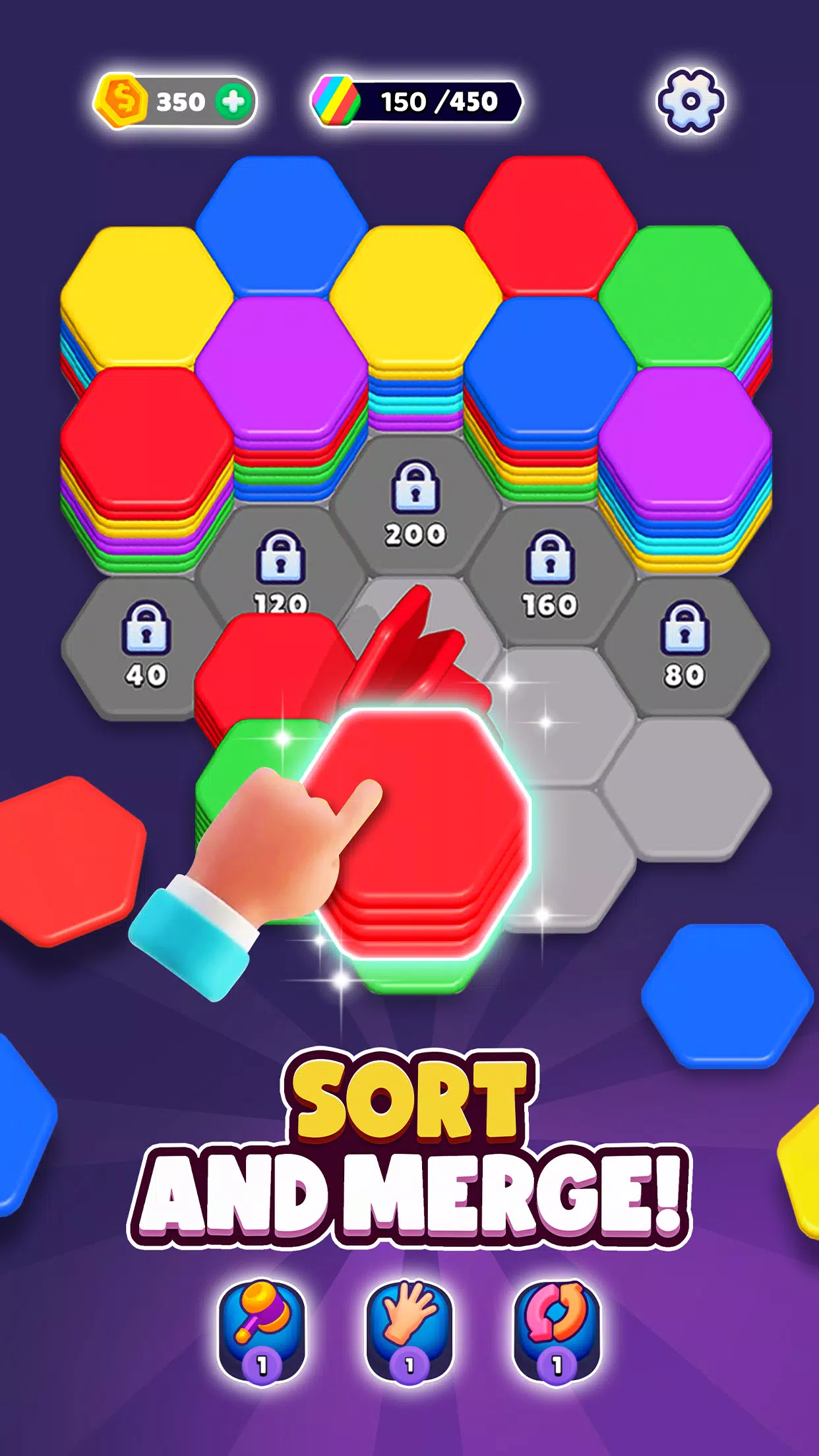 Hexa Sort Screenshot 3