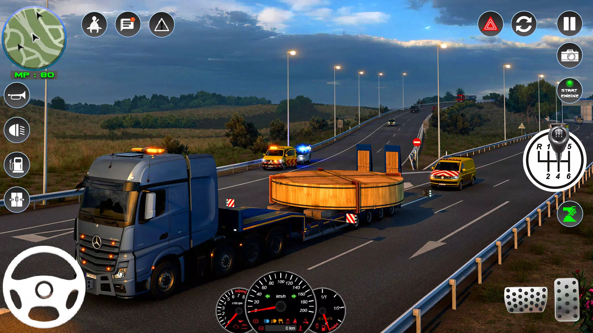 Euro Cargo Truck Simulator 3D スクリーンショット 4