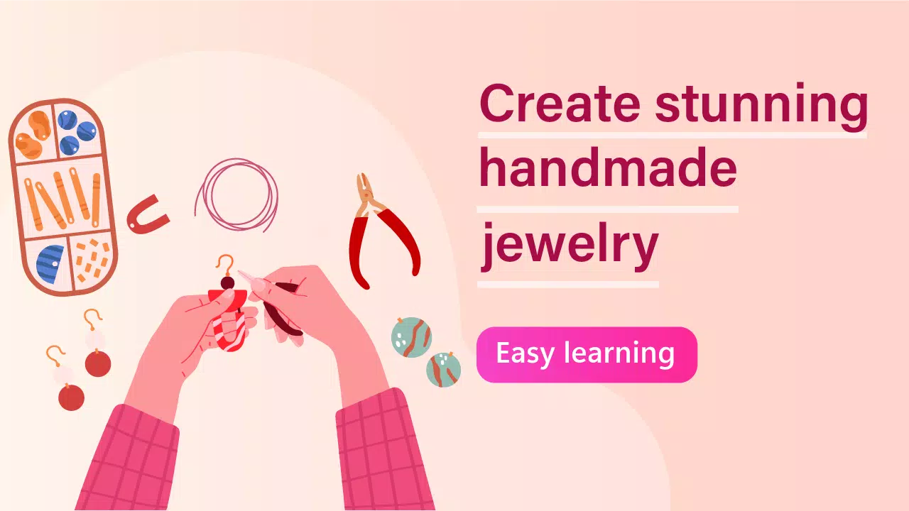 DIY Jewelry Making App 스크린샷 1