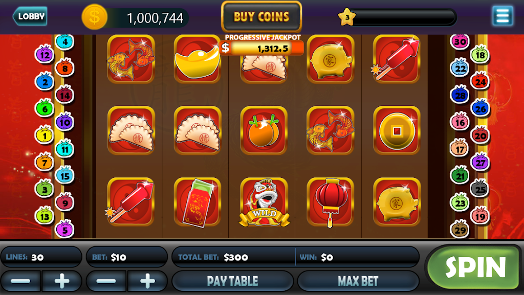 Golden Epic Fortune Slots स्क्रीनशॉट 1