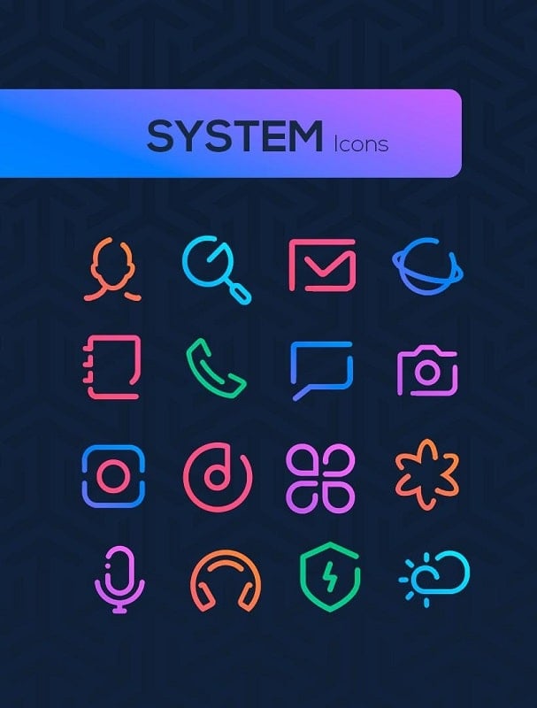 Linebit Icon Pack Capture d'écran 3